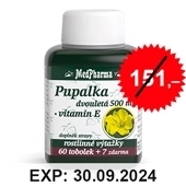 Pupalka dvoulet 500 mg + vitamin E