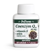 Coenzym Q10 30 mg + vitamin E + selen