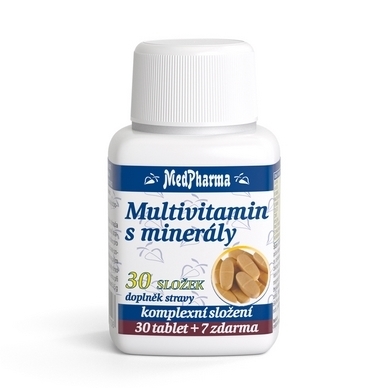 Multivitamin s minerly 30 sloek