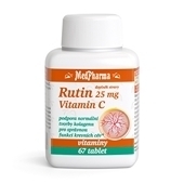 Rutin 25 mg + Vitamin C