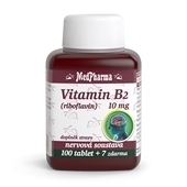 Vitamin B2 (riboflavin) 10 mg